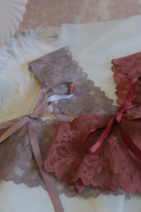 Mauve Lace Panty