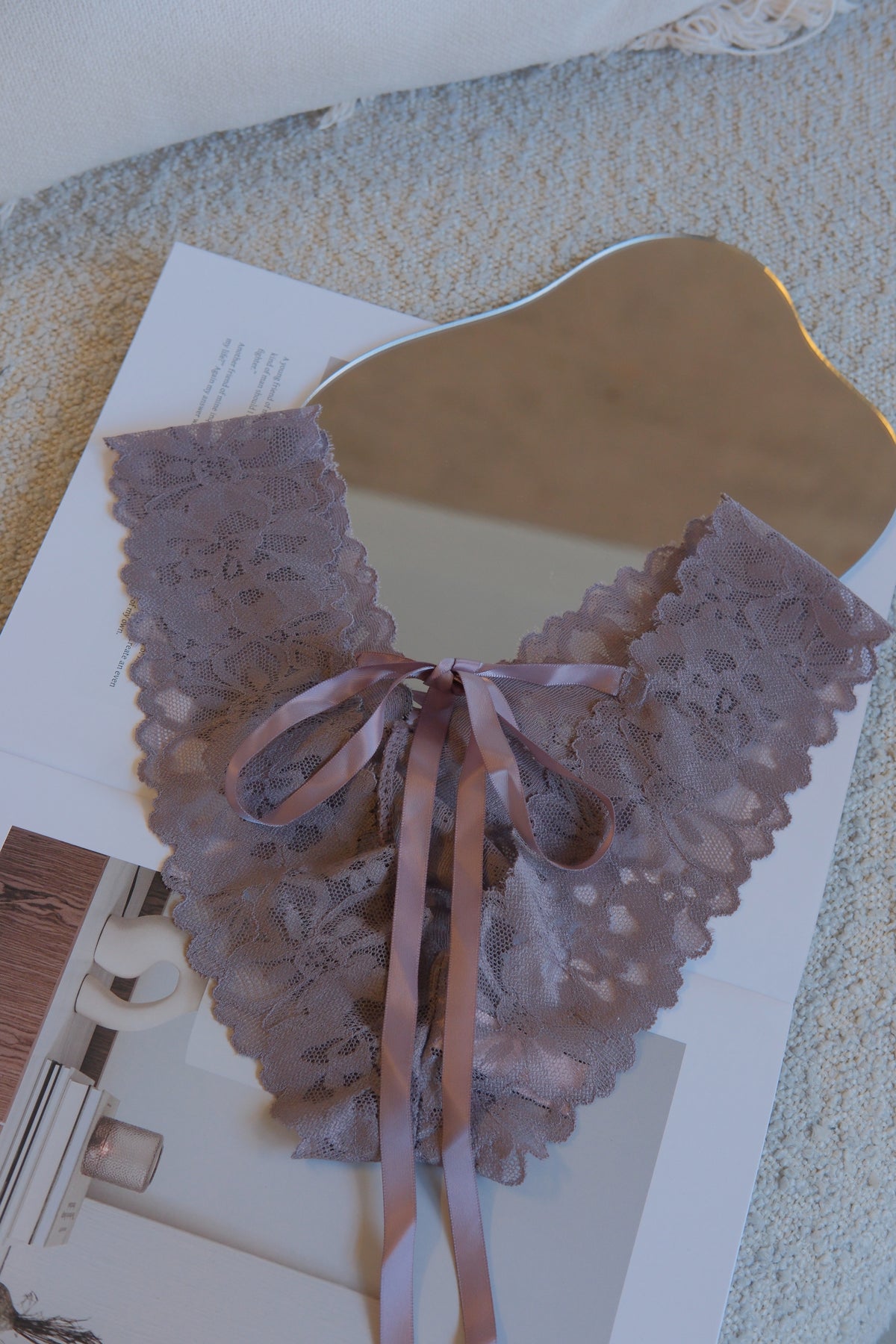 Mauve Lace Panty