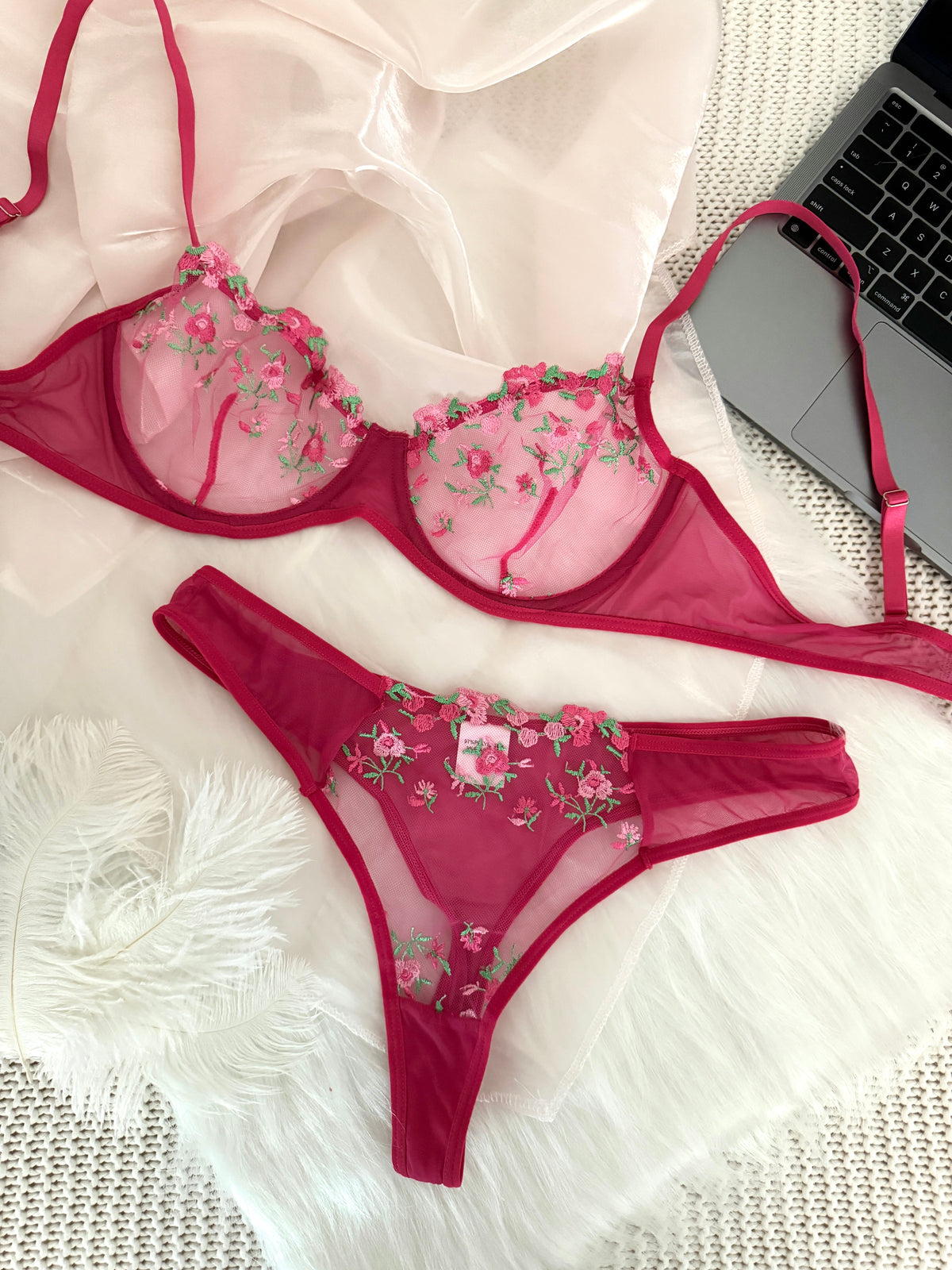 Fuchsia Floral Fantasy