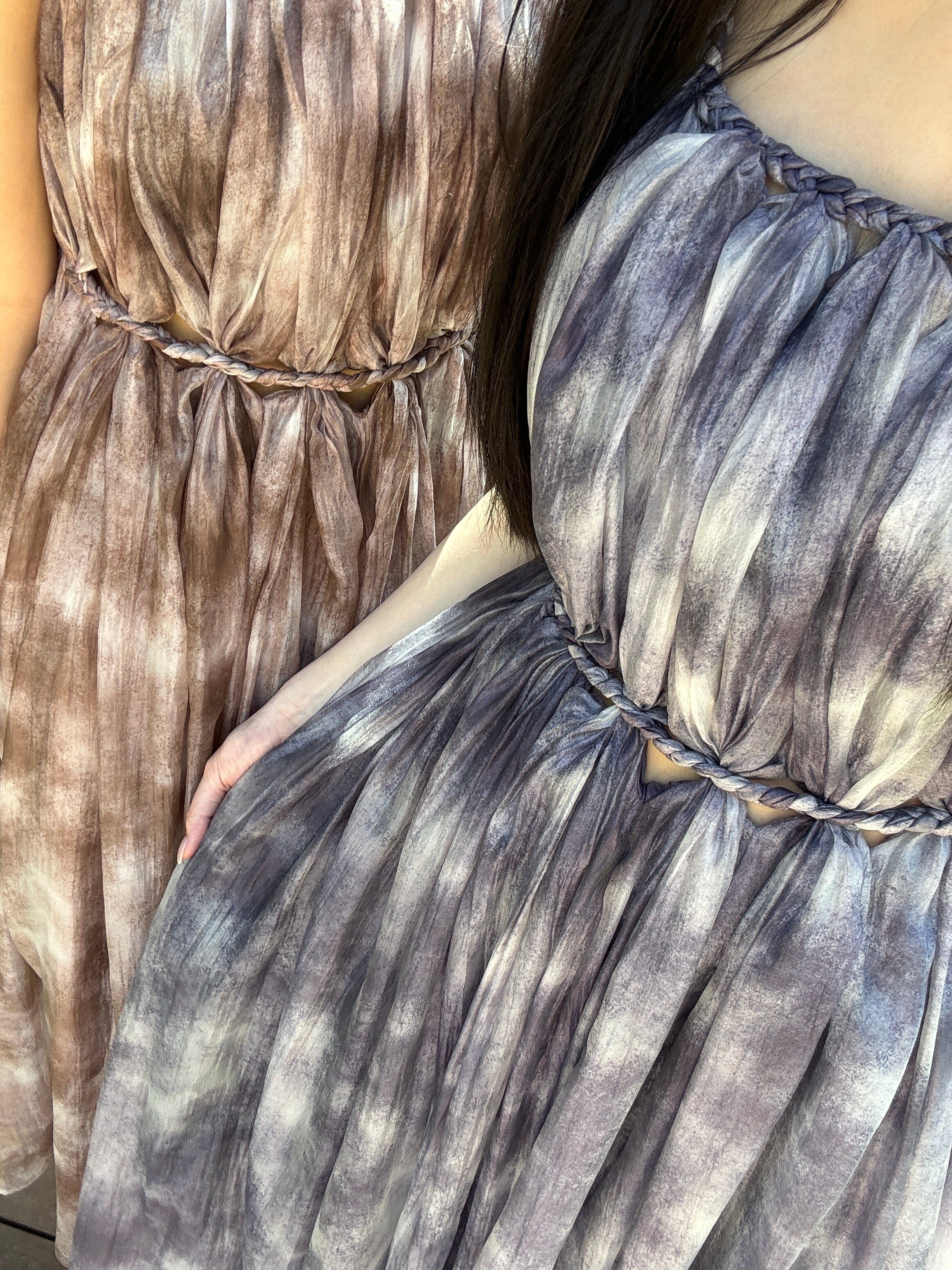 Taupe Mist Maxi Dress